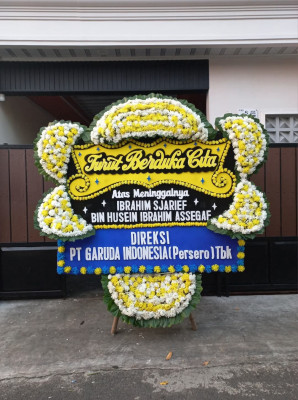 Papan Bunga Duka di Warakas