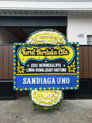 Papan Bunga Duka di Warakas